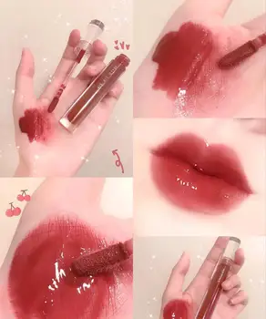 

Mirror Surface Lip Glaze Liquid Lipstick Glass Water Light Juice Lip Gloss Waterproof and Long lasting Beauty