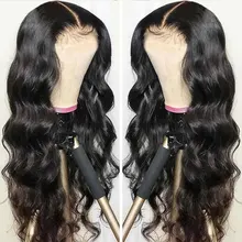 

180% Density Body Wave Lace Front Human Hair Wigs For Black Women 30 Long Inch Brazilian Remy Human Hair Wig With Baby Hair