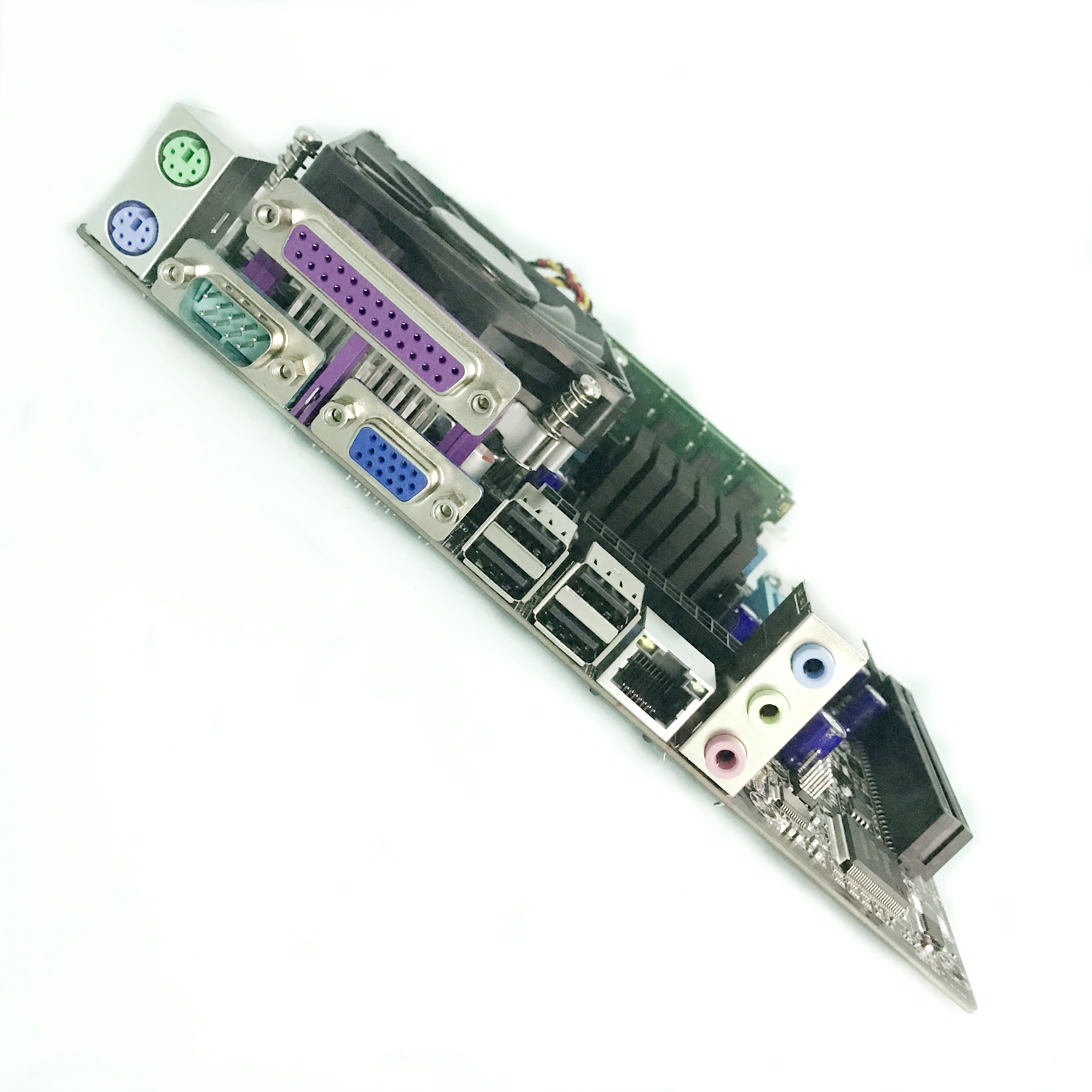 PCWINMAX комплект материнской платы. Материнская плата LGA 775/771 G31 с процессором E5xxx. Оперативная память DDR2 2G x 2R(4G), вентилятор