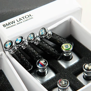 

4PCS Car accessories Carbon fiber Car Lock Modified Door Pin For BMW M E39 E36 E60 E90 E46 F30 F10 F20 E53 E34 X1 X3 X5 X6