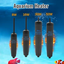 Мини-аквариумный погружной нагреватель для аквариума, автоматический нагреватель для аквариума, нагревательный стержень с постоянной температурой, энергосберегающий нагреватель