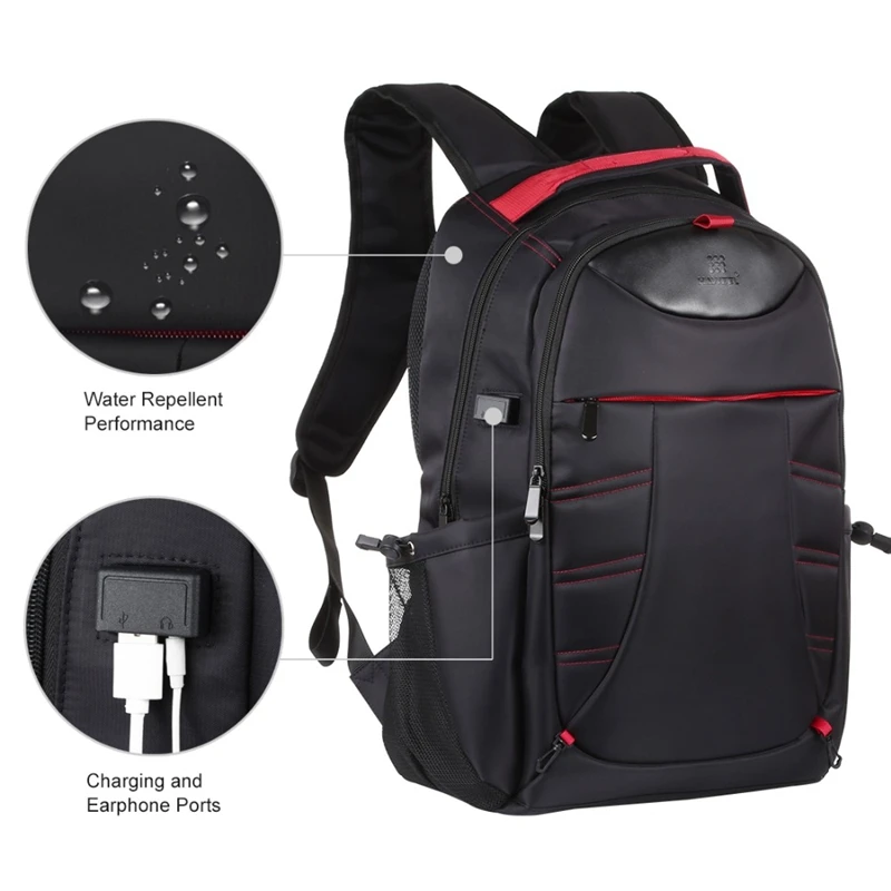 

HAWEEL Foldable Removable Outdoor Portable Dual Shoulders Laptop Backpack