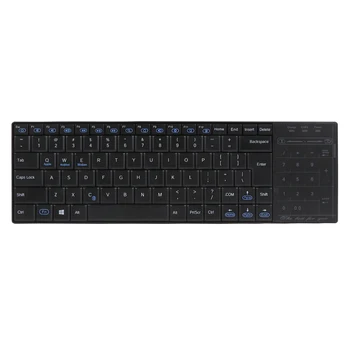 

Rechargeable Wireless Bluetooth 3.0 Mini Keyboard with a Touchpad Numeric Keypad / Mouse Support iOS Windows Android for Laptop