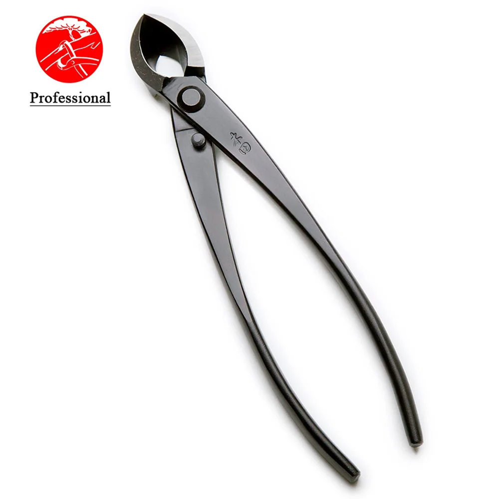 professional grade 205 mm branch cutter straight edge cutter High-Carbon Alloy Steel bonsai tools made by TianBonsai