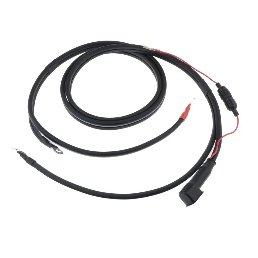 Boat Motor Power Battery Cable Cord Replacement for Yamaha Outboards - 2 Meter