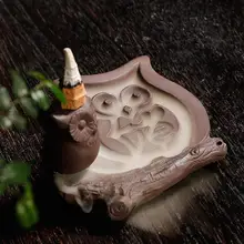 Отток Сова Форма ладан палочка держатель горелок курильница домашний Чайный домик Декор украшение стола аксессуары инцез горелки темные благовония