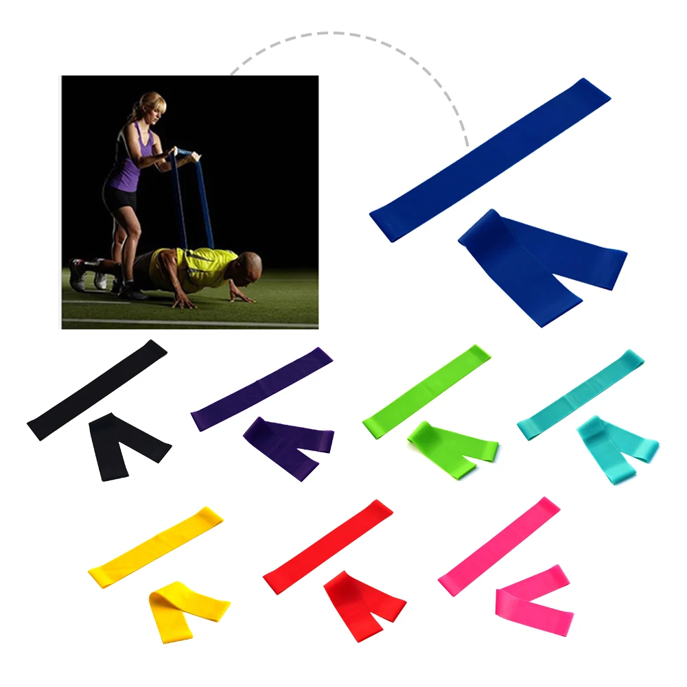 

Yoga Gym Strength Training Fitness Band Elastic Rubber Resistance Loop Exercise Equipment Dropshipping