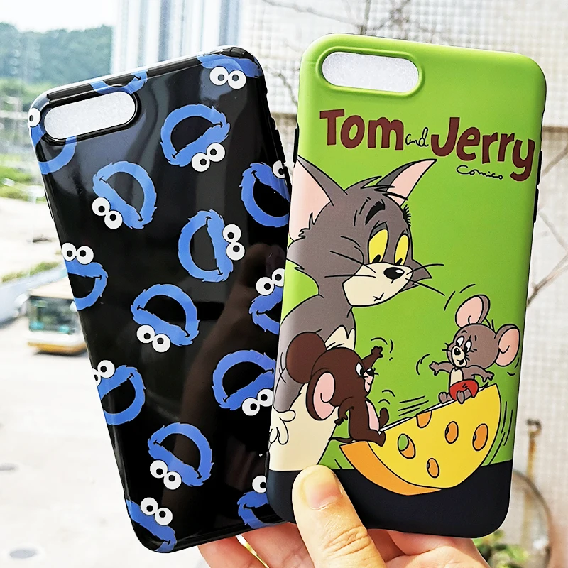 Cute Case For Iphone 7 8 Plus Case New Fashion Imd Craft Phone Cover For Iphone 7 8 Plus Half Arround Printed Lovely Picture