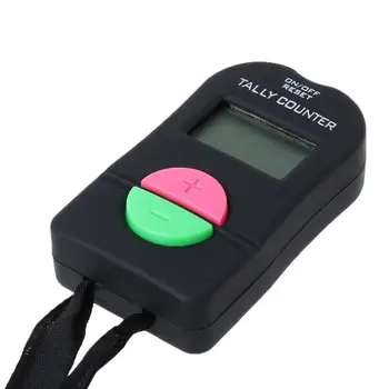 

Electronic Counter Work Count Person Flow Point Device Manual Chanting Display Button Can Add and Subtract Counter