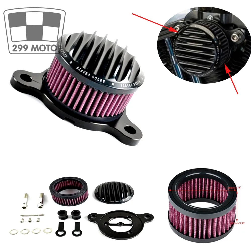 

Motorcycle air filter Intake filter for Harley Sportster XL 883 from 1200 to 2004