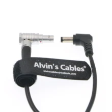 Кабели Alvin's 2 Pin обратный правый угол к DC правый угол кабель для Teradek болт 1000 передатчик и Sidekick 2 Recievers