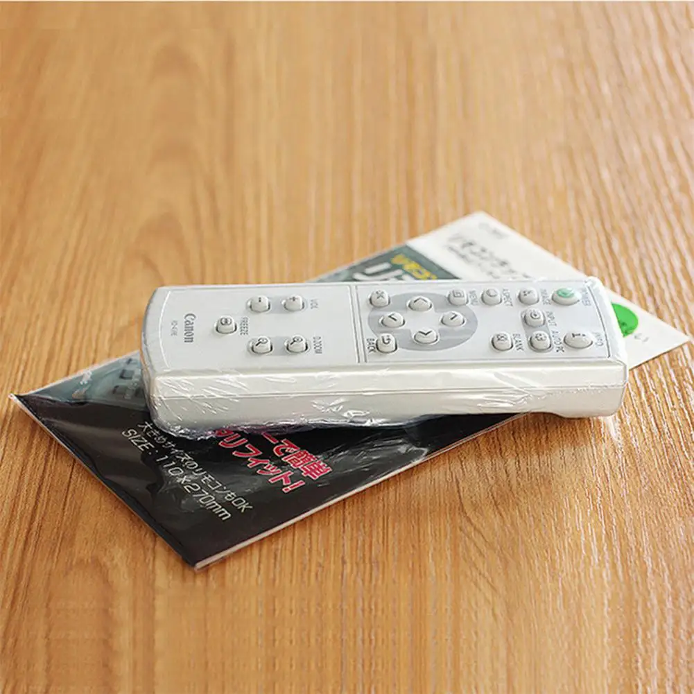 

5pcs Remote Control Protector Cover Heat Shrink Film for TV Air-Conditioner Video Remote Control Waterproof Protective Dust Case