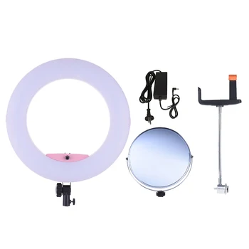 

Russia Free Shipping FD-480II Ring Light Studio Light Ringlight Photography Lighting Led Video Photo Camera Light 3200-5500K