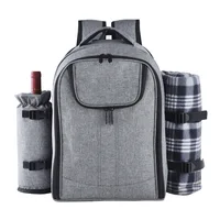 Picnic Backpack Rucksack Portable Shoulder Picnic Bags Camping Lunch Bag Without Outdoor Camping Tableware 1