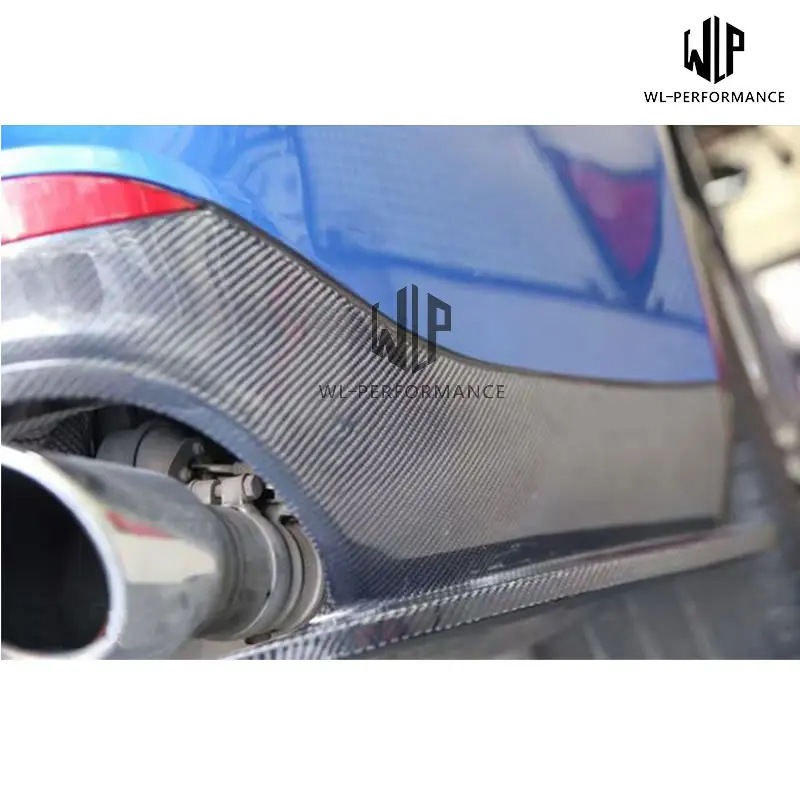 High Quality Carbon Fiber Car body kit Rear diffuser lip For Porsche Panamera 970 Car styling 14-17