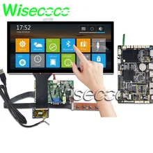 Wisecoco 12,3 дюймовый автомобильный ЖК-дисплей HSD123KPW1-A30 hdmi 40 pin LVDS VGA+ сенсорная панель+ плата андроида