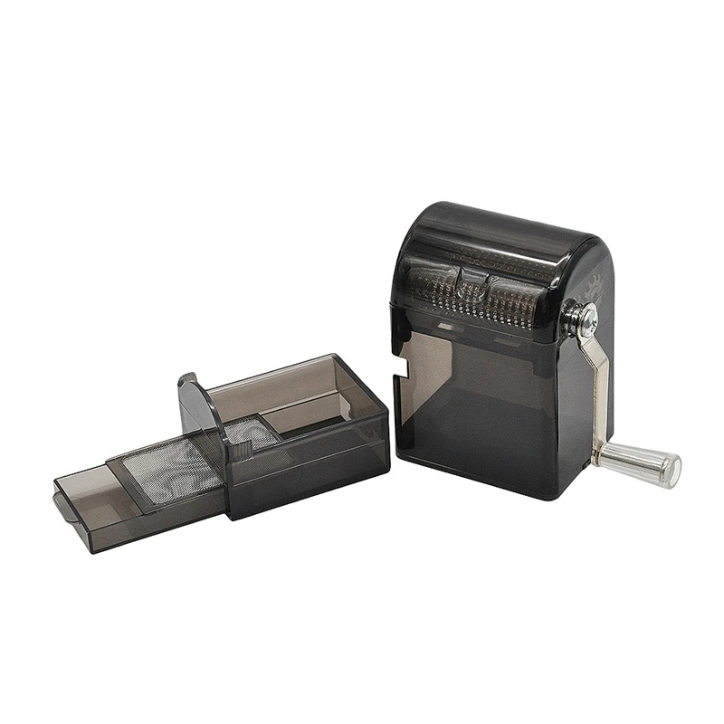  Hand-Cranked Grinder Cigarette Rolling Machine Chicha Herb Weed Grinder Metal Plastic Smoking Grind