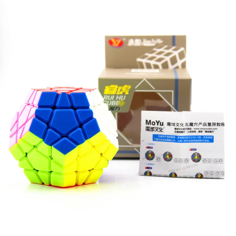 YongJun YJ RuiHu 3x3x3 Megaminx магический куб безопасный ABS многоцветный ультра-Гладкий 3x3 скоростной кручение Головоломка Куб детские игрушки