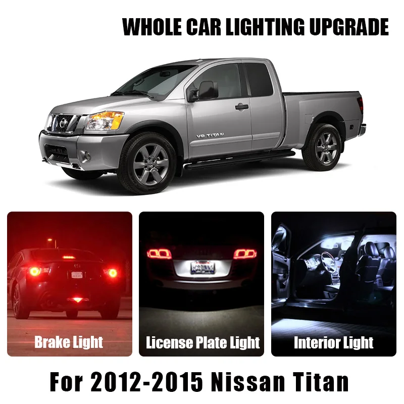 Стоп-сигнал стояночный фонарь поворотный сигнал лампа для Nissan Titan 2012-2015
