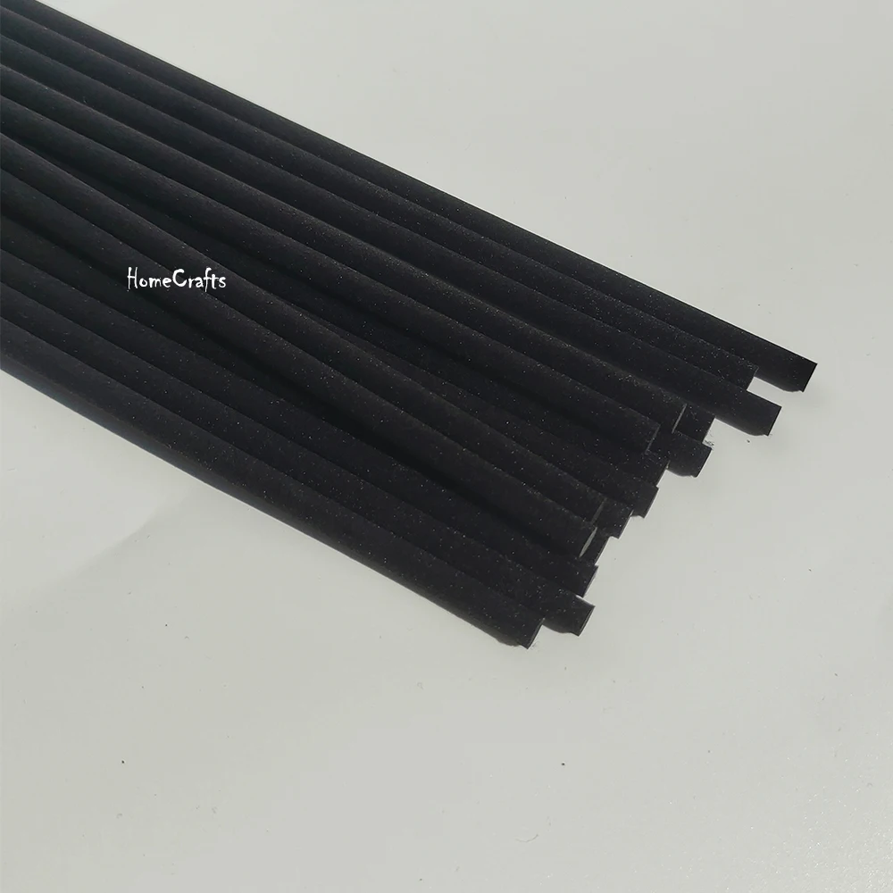 Description Picture 4 of item5mmx25cm Aroma Diffuser Replacement Black Fiber Reed Sticks Air Freshener Aromatherapy Diffuser Rattan Sticks Refill Sticks
