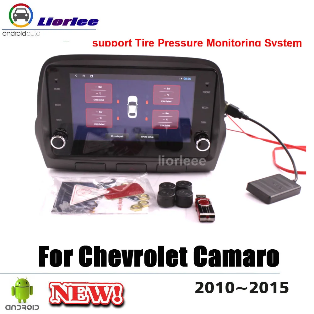 aoonav Android 10インチ タッチスクリーンカーラジオ Chevrolet Camaro 2010 2011 2012 2013  2014 2015用、GPSナビゲーション 4GB+64GB対応 carplay/ 高級ブランド 車、バイク、自転車