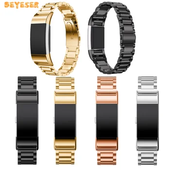 

Smart Accessories Alloy Watch Band For Fitbit Charge 2 Watch Strap Replacement Watchband accessories Wristband metal ferrule