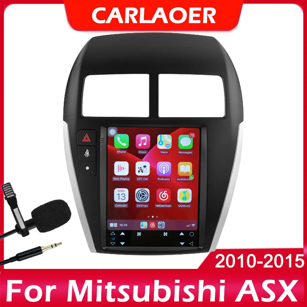 Автомагнитола 2 din для Mitsubishi ASX 1 2010 2011 2012 2013 2014 2015 2016 C4 мультимедийный видеоплеер