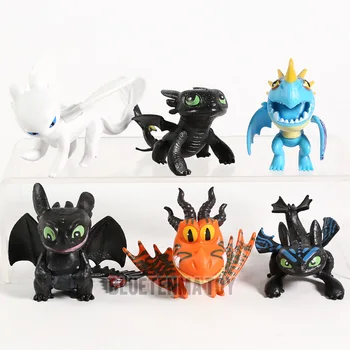 

How To Train Your Dragon 3 Dragon Doll ToothlessAction figure toy Stormfly Night Fury light Fury children gifts