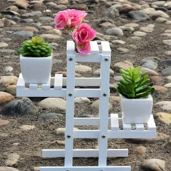 

Stands Rack Shelf Stand Holder Garden Display Plant Wooden Plant Flower Pot
