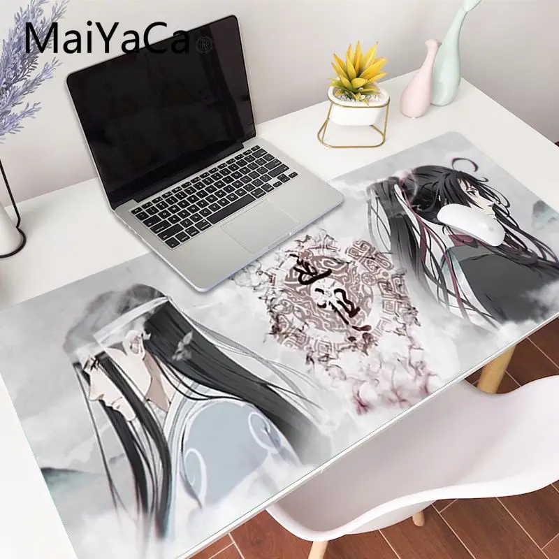 MaiYaCa mo dao zu shi Office Mice Gamer Mouse Pad Anti-slip Rubber Gaming Mouse Mat xl xxl 600x300mm for Lol world of warcraft