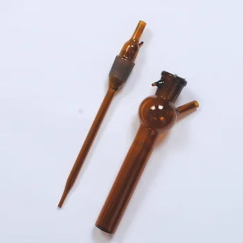 

5/10/25/50/75/125/250ml, brown absorption bottle, high borosilicate laboratory glassware impingement type