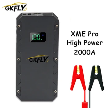 

Emergency High Power 2000A Car Jump Starter Starting Device Cable 12V Booster Portable Power Bank Car Starter For Petrol Diesel