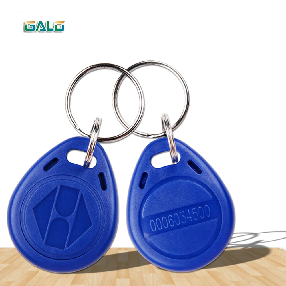 10 Etiqueta de Pcs 125Khz la copia de llave regrabable de escritura reescribir EM ID T5577 llaveros RFID Tag anillo tarjeta Ficha de proximidad acceso duplicado