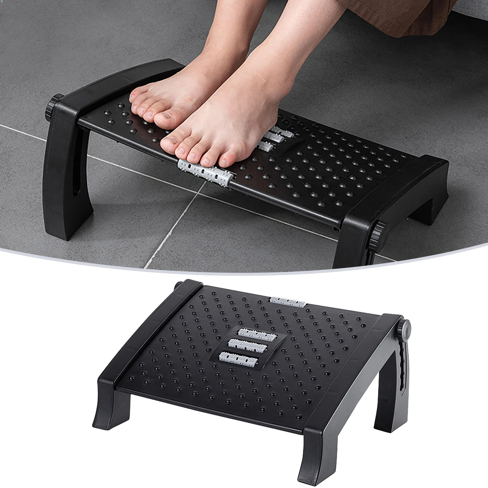 Adjustable Ergonomic Foot Rest Under Desk Foot Rest For Improved