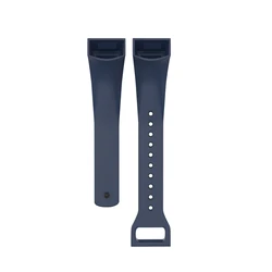Enhanced Fitness Tracker Replacement Wristband Strap, Compatible with Popular Models (Midnight Blue)