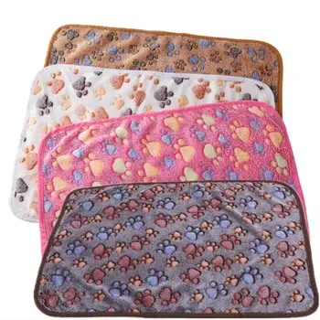 

Soft Flannel Pet Mat dog Bed Winter Thicken Warm Cat Dog Blanket puppy Sleeping Cover Towel cushion for small Medium large dogs