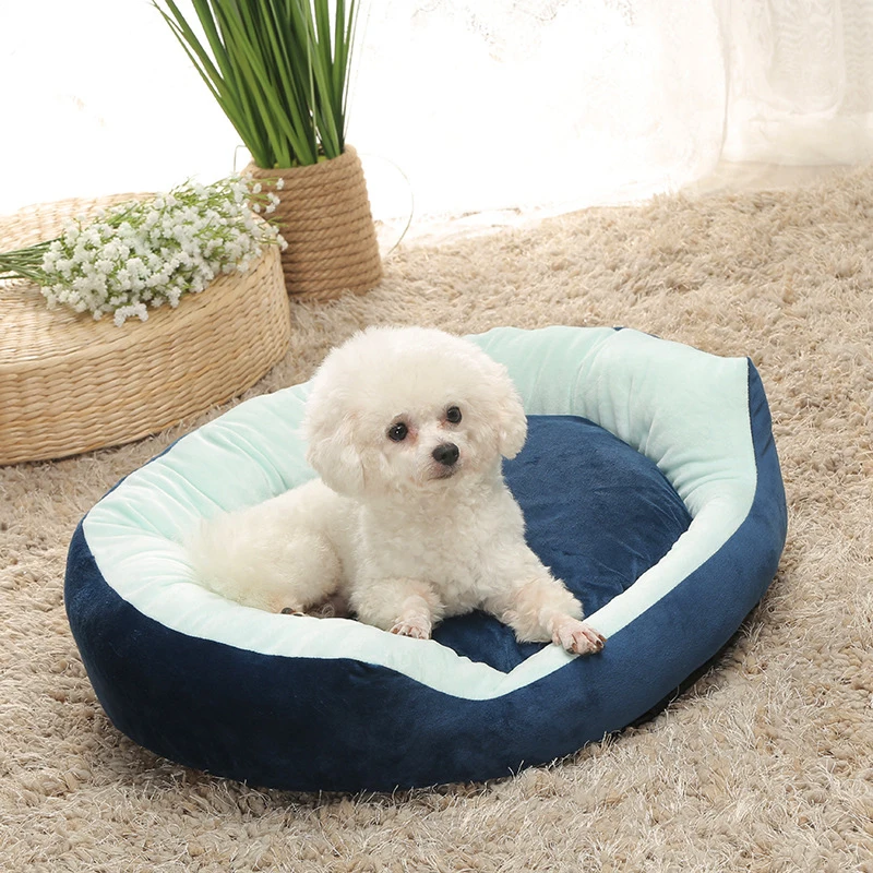 Washable Dog Bed Winter Keep Warm Pet House Soft Sofa Fit and Cat Cute Cotton Kennel Cushion 2019 New Arrivals | Дом и сад