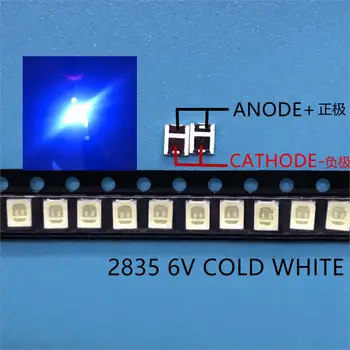 

1000PCS FOR maintenance Konka Changhong Amoi LCD TV backlight LED strip lights with the East Bay 2835 SMD LED beads 1W 6V 3528