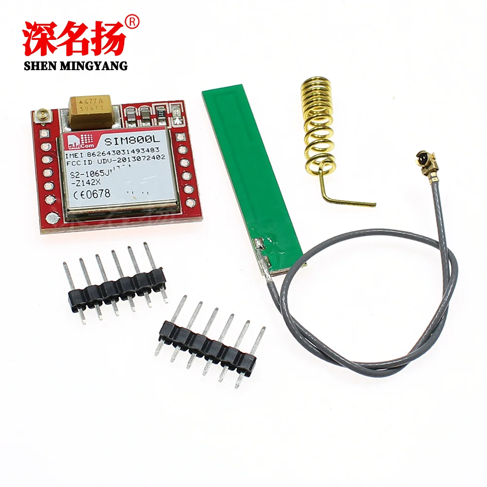 SIM800L GPRS плата адаптера GSM модуль карта microSIM Mini Core board с антенной | Электроника