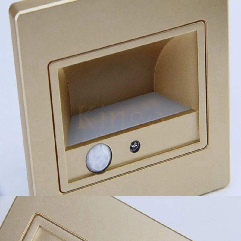 Светодиодный светильник для лестницы с пассивным инфракрасным датчиком