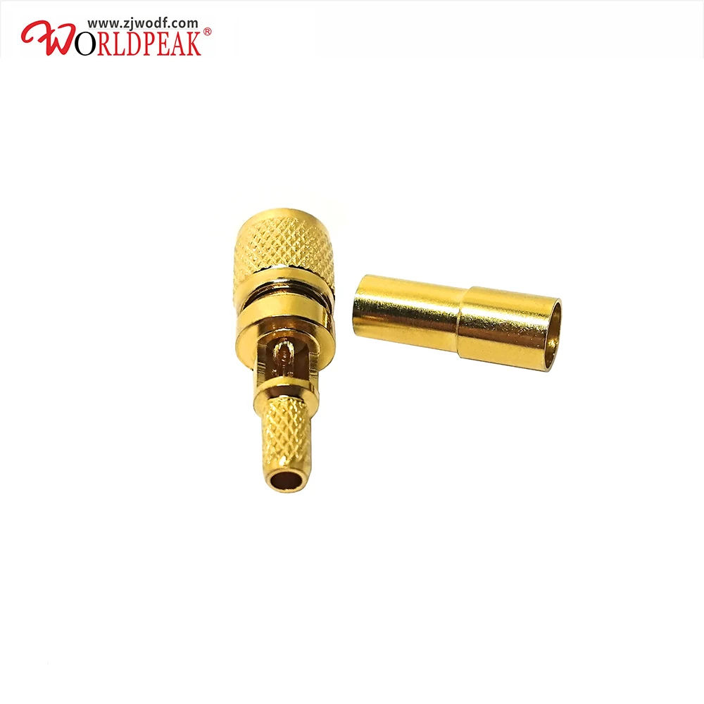 ouro chapeado 10 32 microdot conector macho plug 01
