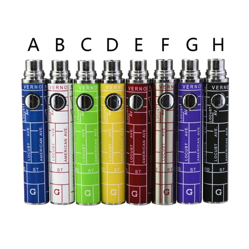 50 шт. eGo Twist батарея переменное напряжение электронные сигареты Vape ручка для CE4 CE5