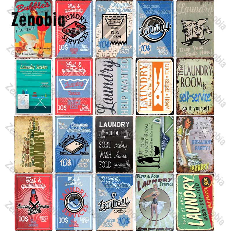 

Металлический постер, украшение для прачечной, винтажные жестяные тарелки для девушек, украшение для дома