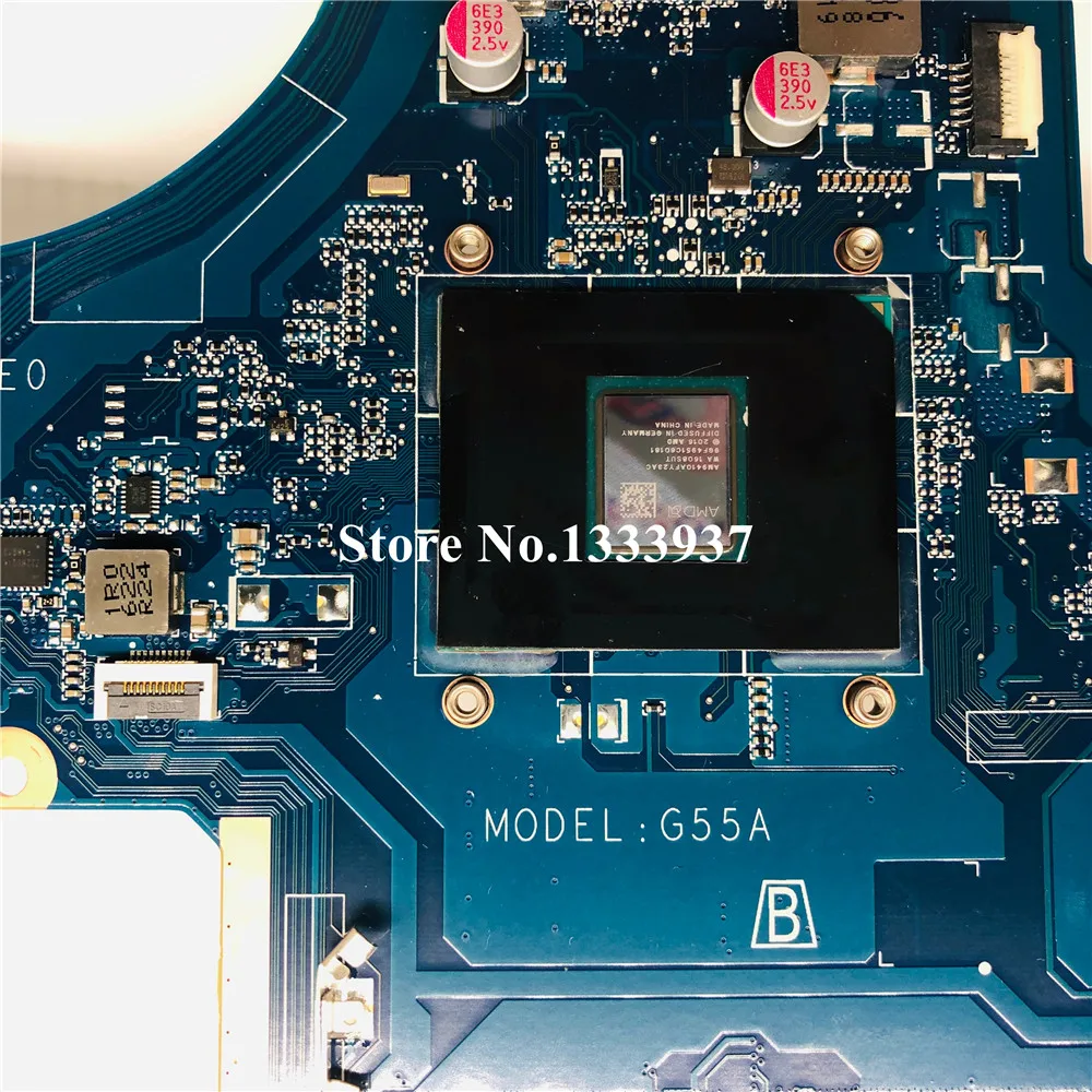  DAG55AMB6E0 mainboard for HP Pavilion 15-AW G55A laptop motherboard 100% tested