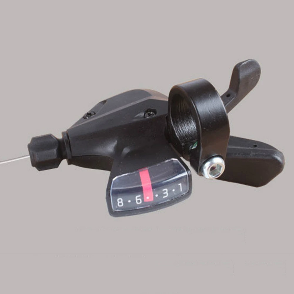

2 Pcs 3 x 8 24 Bike Parts Speed Shifter Trigger Set Optical Gear Display Rapidfire Plus with Shifter Cable for Shimano