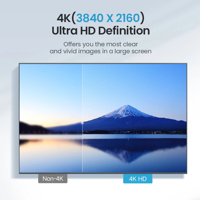Ugreen HDMI беспроводной дисплей приемник 5G WiFi 4K мобильный экран литой зеркальный адаптер ключ для iPhone Mac iOS Android к телевизору