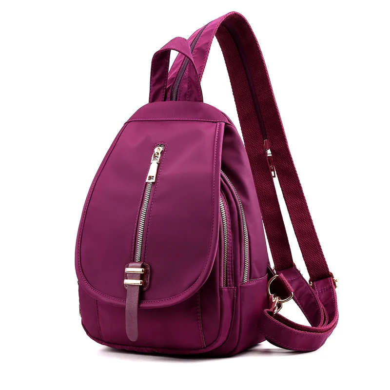 

Cross Border for Oxford Cloth WOMEN'S Bag Summer New Style Korean-style Shoulder Backpack Lightweight Waterproof Nylon Cloth Tra
