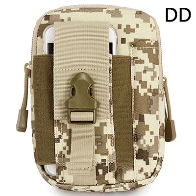 DD Защита плюс тактическая Сумка Molle аксессуар поясная Сумка военный чехол для телефона для пешего туризма скалолазания Бег Путешествия многофункциональная упаковка - Цвет: DD