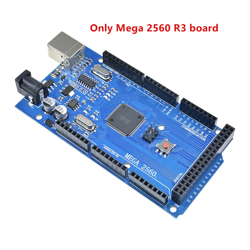 MEGA2560 MEGA 2560 R3 ATmega2560-16AU CH340G AVR USB макетная плата MEGA2560 для arduino WiFi esp8266 - Цвет: Mega2560