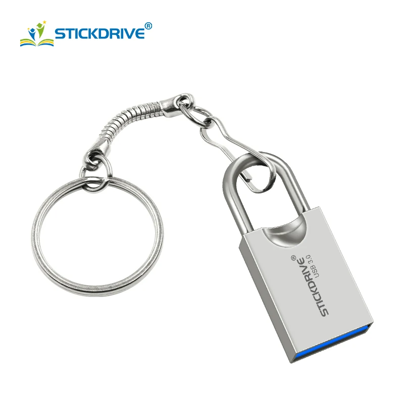 Flash Drive 128GB  Usb 3.0 Metal Key Chain Flash Drive флешка 64GB 32GB 16GB  Pen Drive U Disk Memory Stick custom usb drives USB Flash Drives